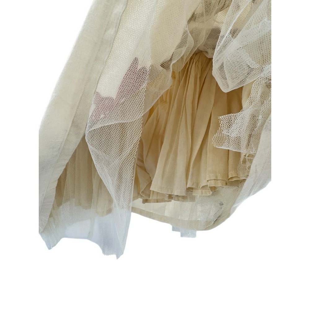Anthropologie Skirt 8 KAREN‎ NICOL A-Line SLEEPYHEAD Tulle RARE Ribbon Artsy - Picture 3 of 7